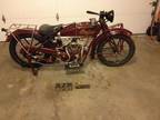 1925 Indian Scout 37 ci V-twin engine