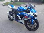 2009 Suzuki GSXR750 in Excellent Condition w/Super Low Miles