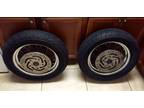 Harley Davidson Heritage Softail 40 Spoke Laced Wheels, Tires & Rotors