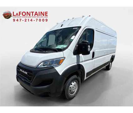 2023 Ram ProMaster 2500 High Roof is a White 2023 RAM ProMaster 2500 High Roof Van in Walled Lake MI