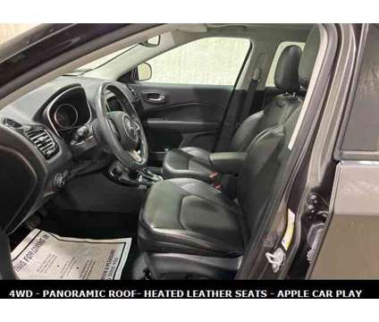 2021 Jeep Compass Latitude PANORAMIC ROOF is a Grey 2021 Jeep Compass Latitude SUV in Saint Charles IL
