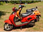 $1,500 OBO Two 2007 Diamo/Roketa 150cc scooters - $1500 (Edmond, OK)