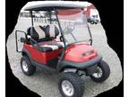 $4,495 Used 2006 Club Car Precedent Sunburst Orange Lifted Golf Cart for sale.