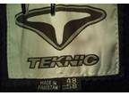 $150 Teknic Leather riding jacket L/XL (Everett)