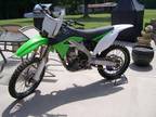 2012 Kawasaki KX250F Race Bike with only 40 hrs. Lots of Extras