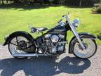 1951 Harley Davidson Panhead Police Bike