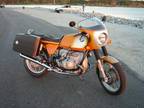 1975 BMW R90S DAYTONA ORANGE Showroom Original