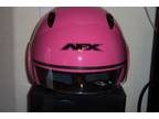 Ladies PINK AFX Motorcycle Helmet M