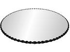 Gemstone Edge 1/2" Thick Glass Table Top, Made In America