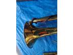 Egger Altenburg 4 Hole Baroque Trumpet With Many Pieces Mint Condition
