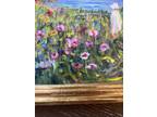 Small Oil Painting - Celia Thaxter’s Garden Signed Mary Ann Kennedy Art Maine