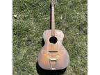 Vintage Antique Tenor Guitar 1937 Richter Project Luthier Special Parlor Rare