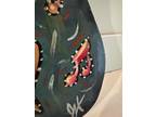 Lg. 1-Of-A-Kind/Hand Painted Artist Signed Kokopelli Guitar Shaped Wall Hanging