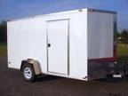 $3,125 2012 V-Nose enclosed cargo trailer