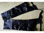 Motorcycle Buffalo Hide Chaps