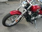 2007 Yamaha V-Star 650 Custom Low Miles Like New Candy Red Vance and Hines Short