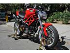 2009 Ducati Monster 1100 Red