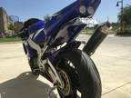 Blue yamaha r1