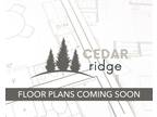 Cedar Ridge Apartments - Two Bedroom