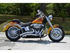 2007 Harley Davidson Fatboy with Custom Paint and loaded with chrome