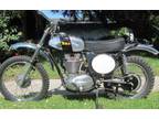 1972 BSA BLACK B50MX 500cc Motorcycle