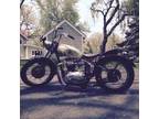 1968 Triumph 650 Motorcycle Vintage Bobber Chopper Bonneville TR120