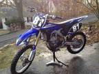 $3,200 2010 YAMAHA YZ250F was bought as a leftover last fall and only has 50 hrs