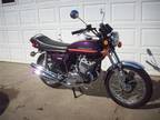 1973 Kawasaki h2 750cc Purple