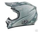 Troy Lee Stunt Graphic Motorcycle Helmet w/ Extra Visor & Bag