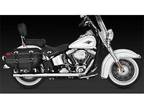 Vance and Hines duel chrome exhaust for softtail