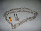 $30 Heavy Rustproof Chain & Titanium Lock