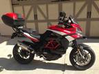 2012 Ducati Multistrada 1200S Pikes Peak w/extended warranty until 12/30/2018