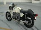 1980 Bmw R100 Cafe Racer Ivory White Paint