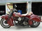 1 9 4 0 Indian Four 4-Cylinder with Indian Sidecar