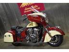 2015 Indian Chieftain Indian Red/Ivory Cream