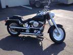 $7,850 1998 Harley Fatboy,Many Xtras,Black,7kmiles,Great Financing Avail