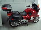 2005 BMW R1150RT, metalic red, excellent condition, 19k miles