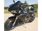 2008 Buell 1125 R motorcycle sportbike V Twin black blue 12K miles