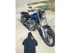 1990 Harley-Davidson Blue FXR Super Glide
