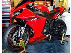 2014 Yamaha YZF-R R1 Red Factory Warranty!