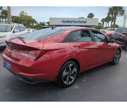 2023 Hyundai Elantra SEL is a Red 2023 Hyundai Elantra Sedan in Daytona Beach FL