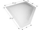 Skylight, NSL29BW, White - P318-12594