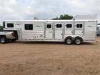 2023 Platinum 4h 8wide 8.6swall w propane upgraded interior 4 horses