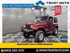 2001 Jeep Wrangler Sahara 2dr 4x4