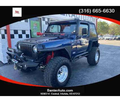 2001 Jeep Wrangler for sale is a Blue 2001 Jeep Wrangler Car for Sale in Wichita KS