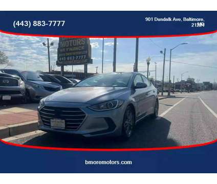 2017 Hyundai Elantra for sale is a Silver 2017 Hyundai Elantra Car for Sale in Baltimore MD