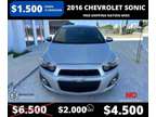 2016 Chevrolet Sonic for sale