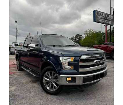 2017 Ford F150 SuperCrew Cab for sale is a Blue 2017 Ford F-150 SuperCrew Car for Sale in Houston TX