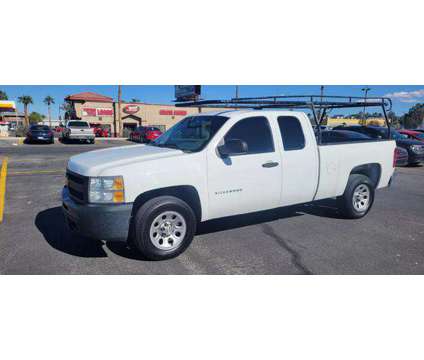 2013 Chevrolet Silverado 1500 Extended Cab for sale is a White 2013 Chevrolet Silverado 1500 Extended Cab Car for Sale in Las Vegas NV