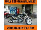 2008 Harley Fat Boy - ONLY 620 Miles! Garage Baby! Immaculate!